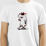 Camiseta Skate Capivara
