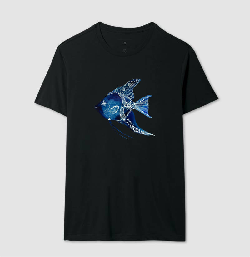 Camiseta Peixe Azul