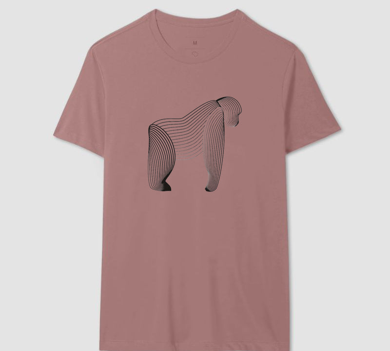 Camiseta Geo Gorilla