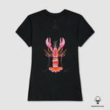 Camiseta Pink Lobster | Algodão Peruano |