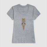 Camiseta Kitty Cream