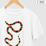 Camiseta Cobra Coral | Algodão Peruano |