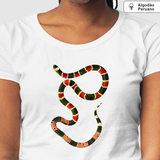 Camiseta Cobra Coral | Algodão Peruano |