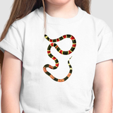 Camiseta Infantil Cobra Coral