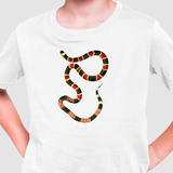 Camiseta Infantil Cobra Coral