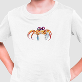 Camiseta Infantil Nerdy Crab