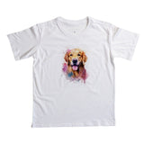 Camiseta Infantil Golden Retriever