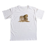 Camiseta Infantil Minha Família Leão