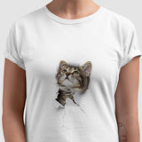 Camiseta Gato Brincando II
