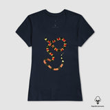 Camiseta Cobra Coral | Algodão Peruano |