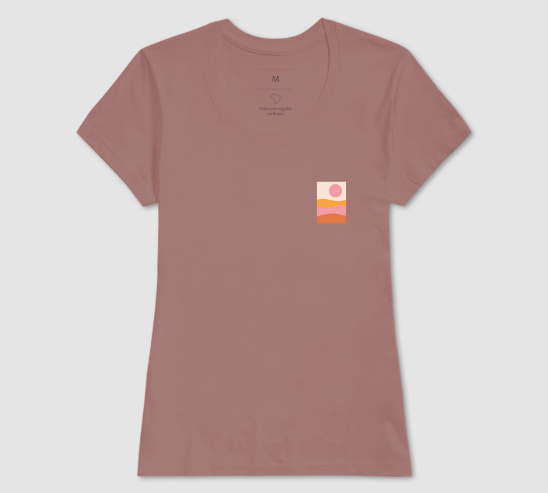 Camiseta Pink Sunset