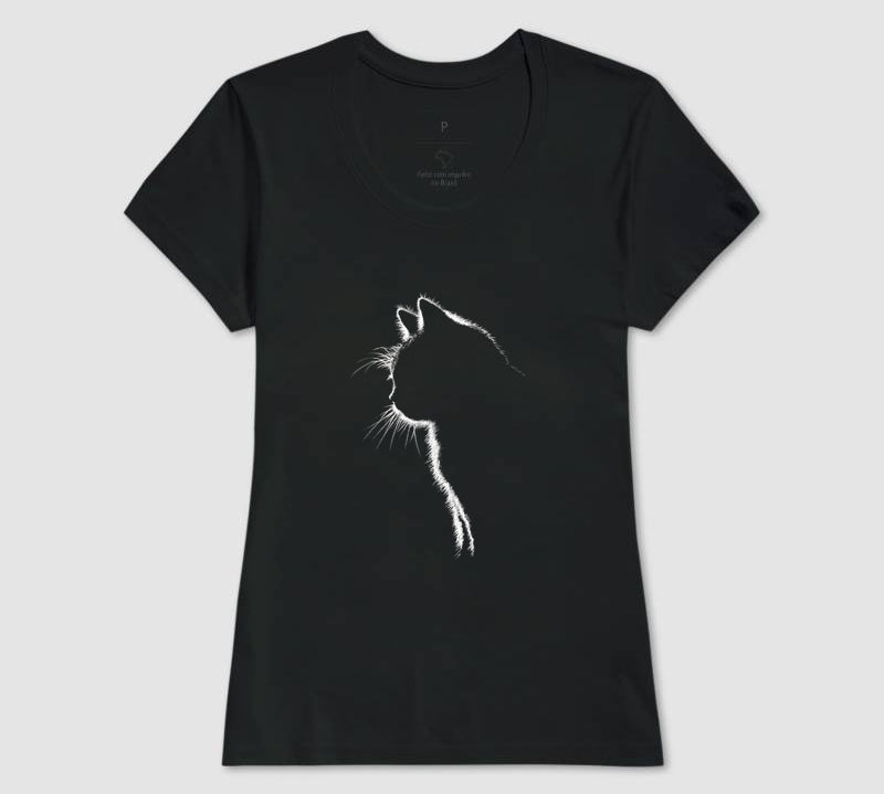 Camiseta Luar Felino