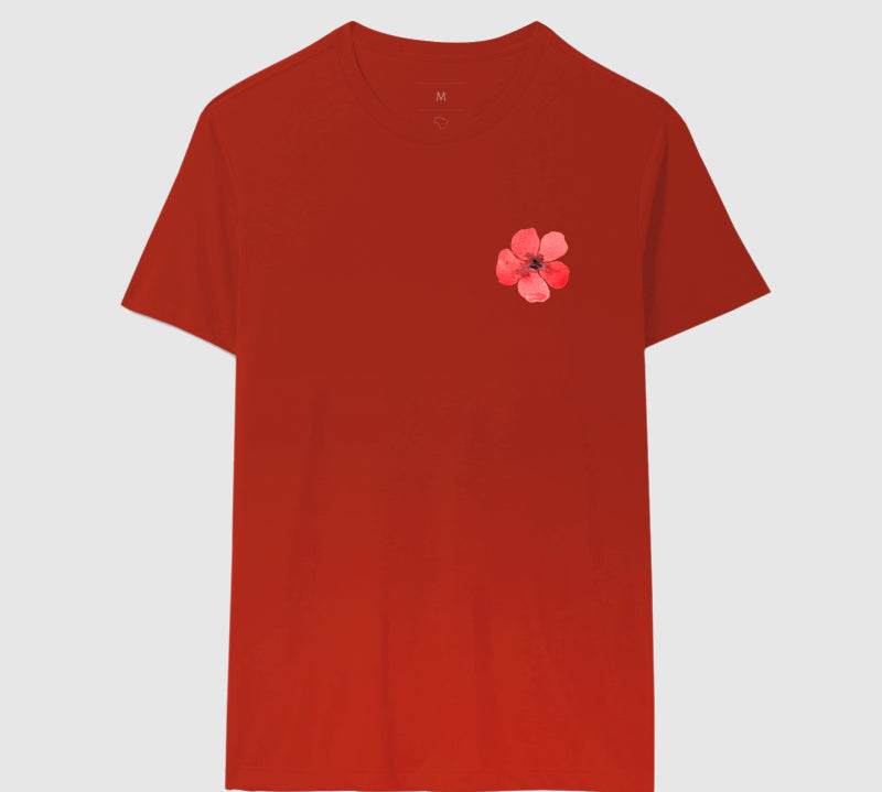 Camiseta Red Flower