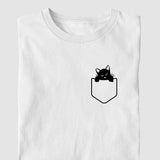 Camiseta Gato no Bolso