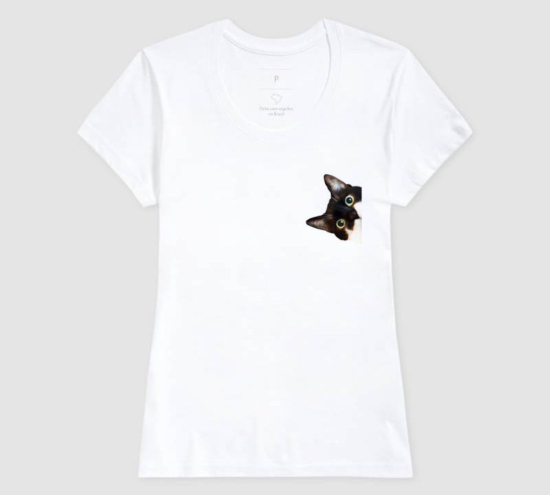 Camiseta Cadê Meu Gato?