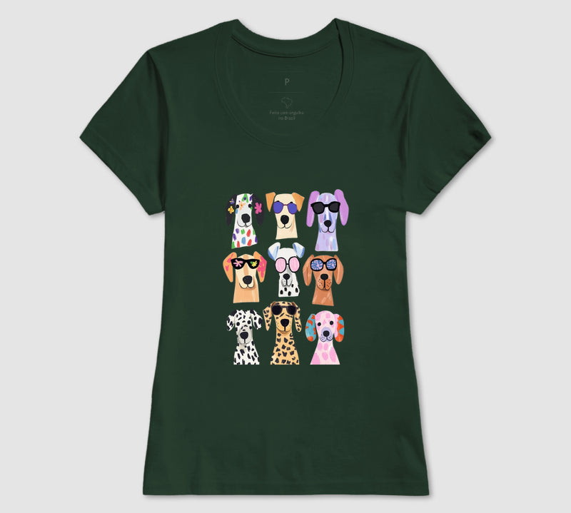Camiseta Dog Gang Glam