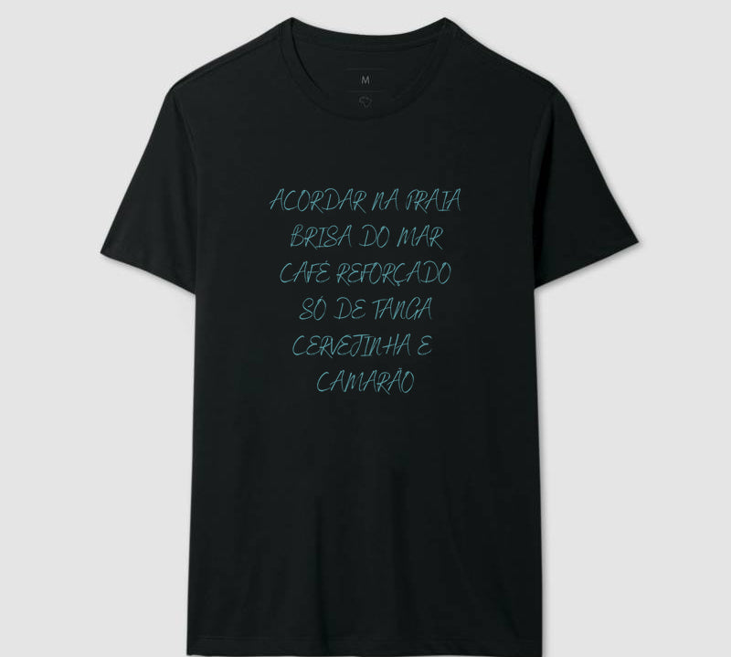 Camiseta Acordar na Praia