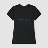 Camiseta Azul da Cor do Mar
