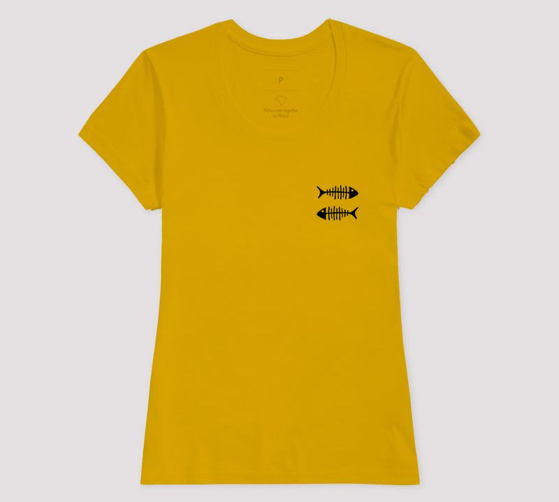 Camiseta Minimal Fishbone