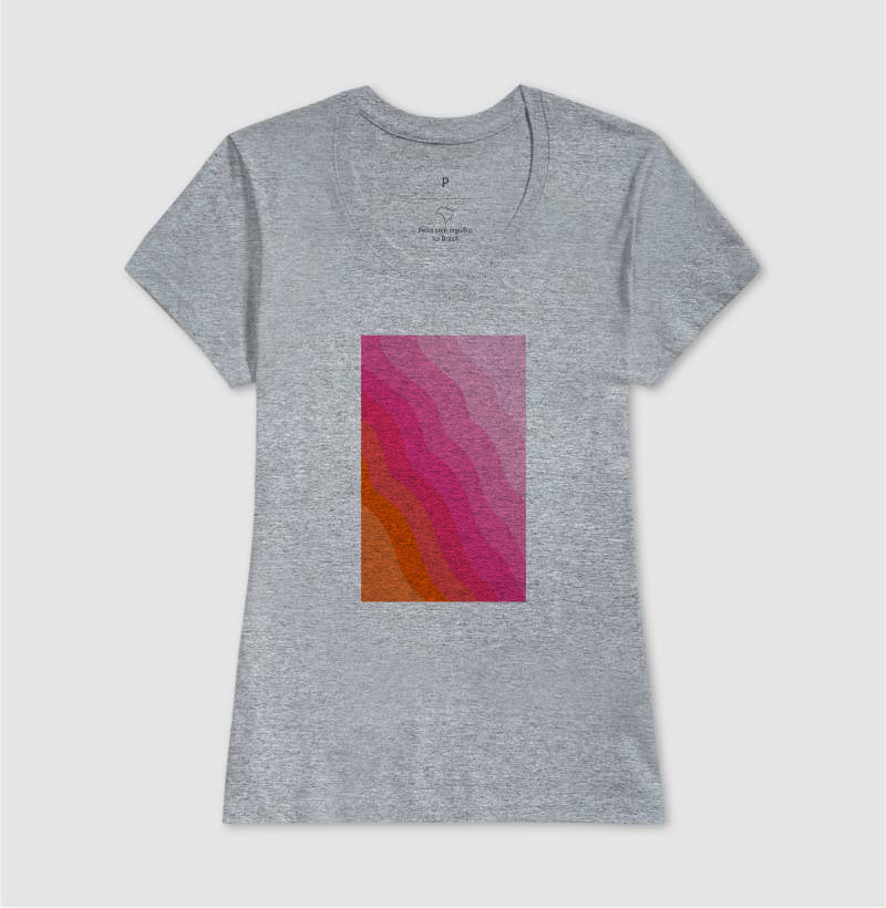 Camiseta Pink Waves