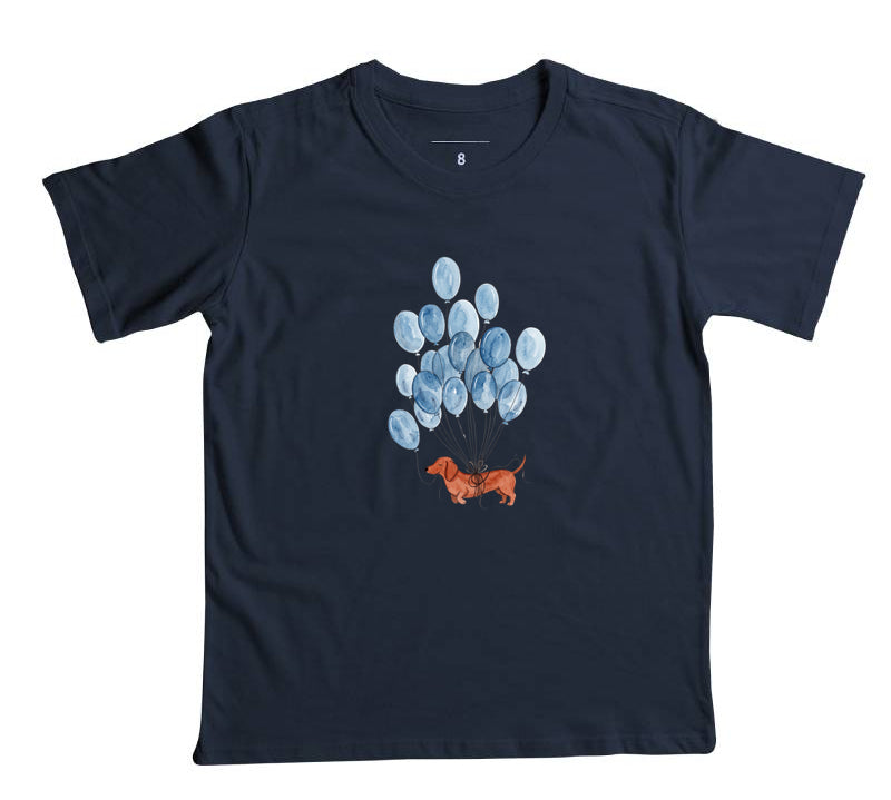 Camiseta Infantil Salsicha