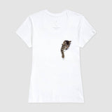 Camiseta Gato Brincando