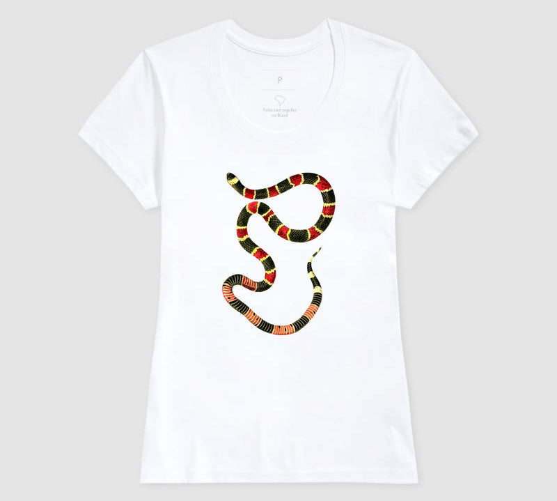 Camiseta Cobra Coral