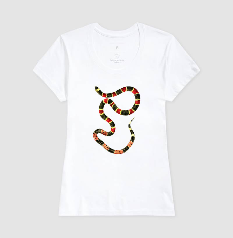 Camiseta Cobra Coral