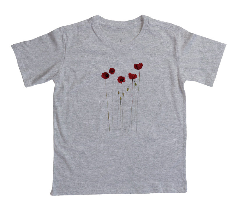 Camiseta Infantil Papoulas