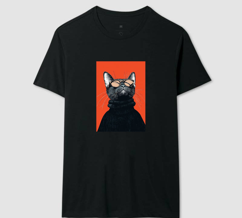 Camiseta Cat Design