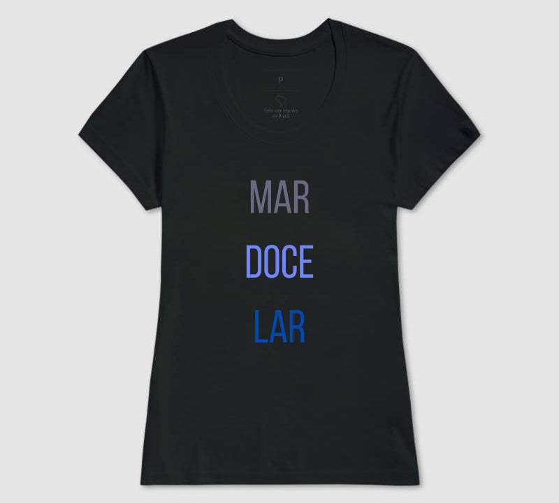 Camiseta Mar Doce Lar