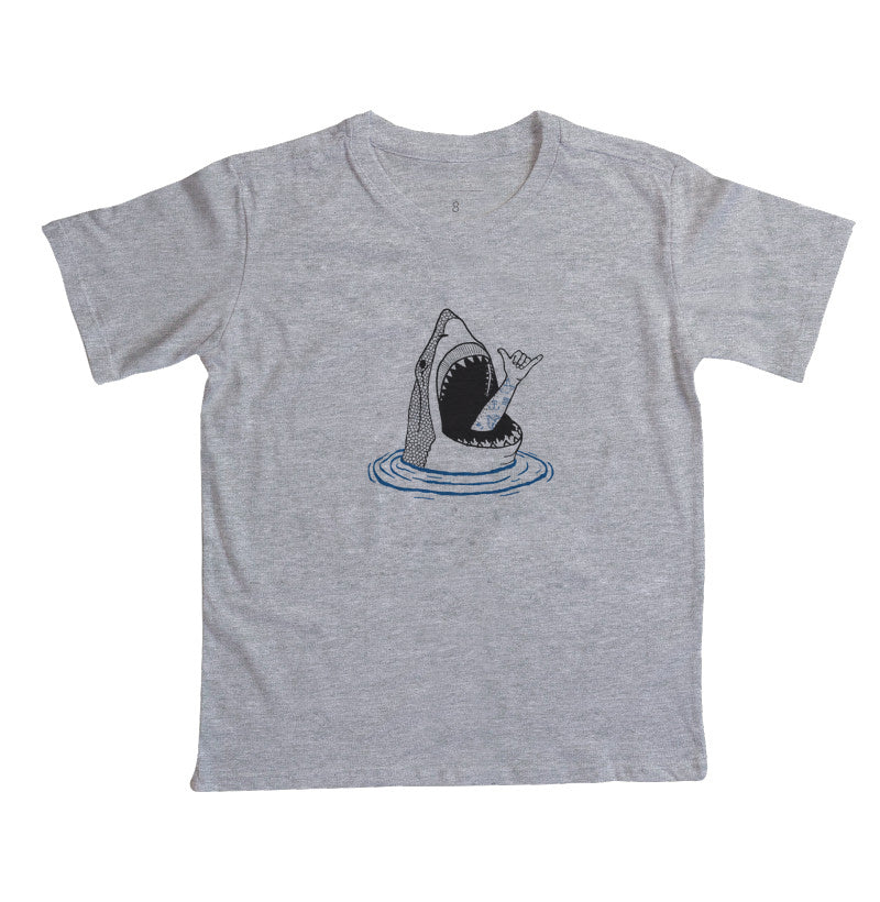 Camiseta Infantil Shark Loose