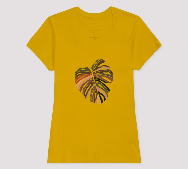 Camiseta Costela-De-Adão