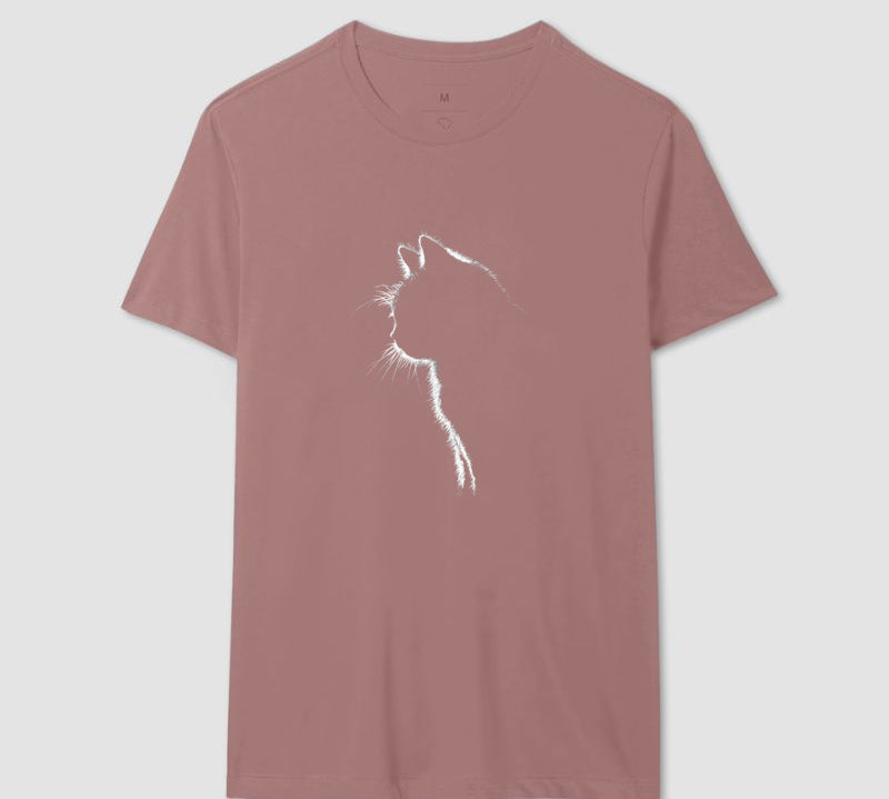 Camiseta Luar Felino