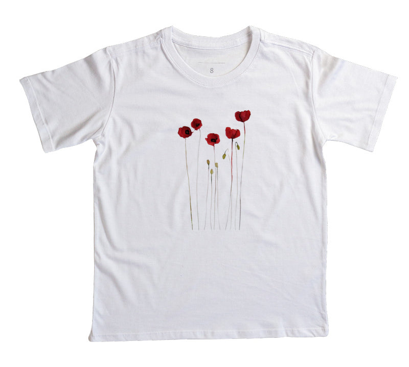 Camiseta Infantil Papoulas