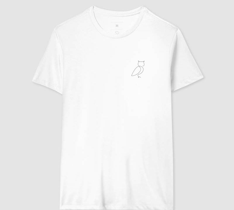 Camiseta Coruja Single Line