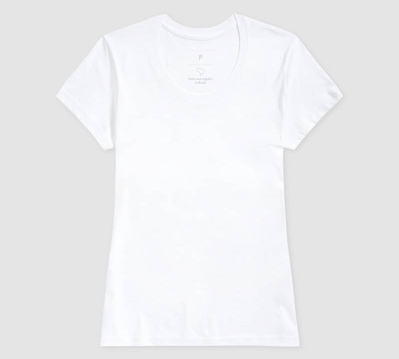 Camiseta Básica Lisa