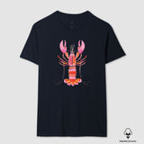 Camiseta Pink Lobster | Algodão Peruano |