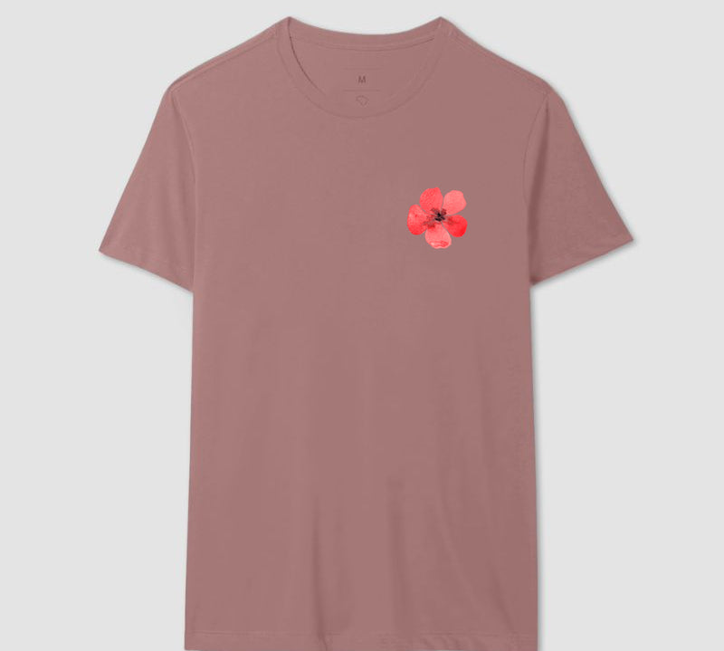 Camiseta Red Flower