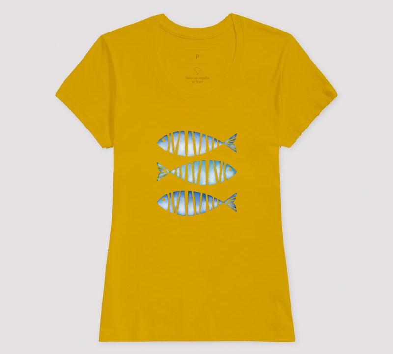 Camiseta Tre Pesci