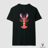 Camiseta Pink Lobster | Algodão Peruano |