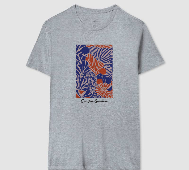 Camiseta Coastal Garden