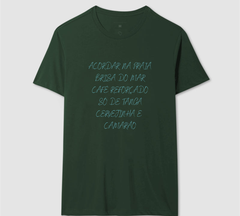 Camiseta Acordar na Praia