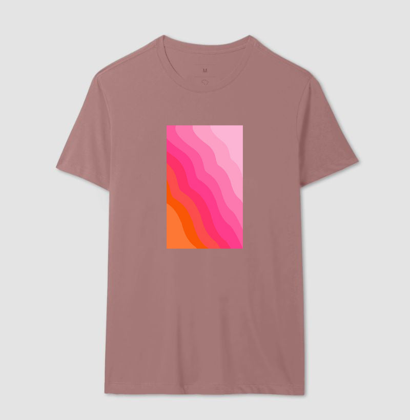 Camiseta Pink Waves