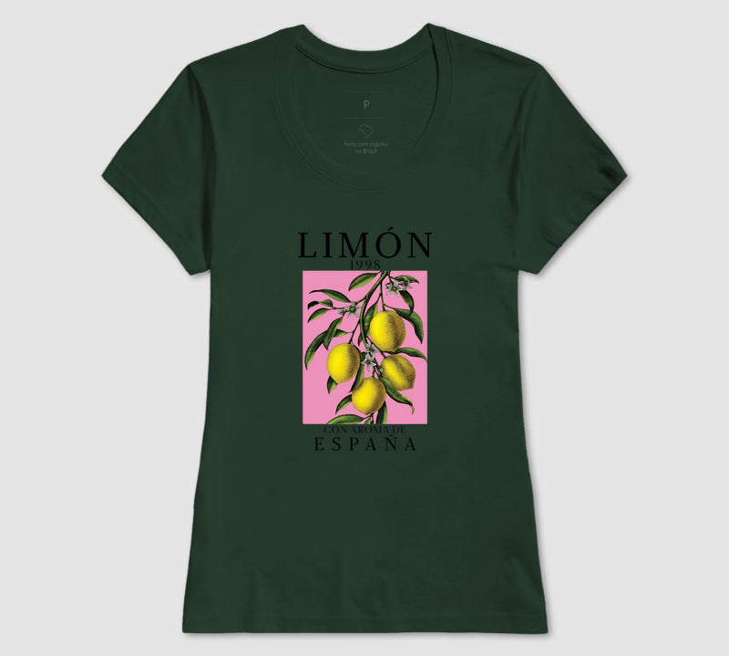 Camiseta Aroma De Limón