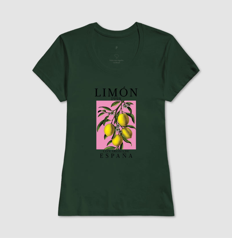 Camiseta Aroma De Limón