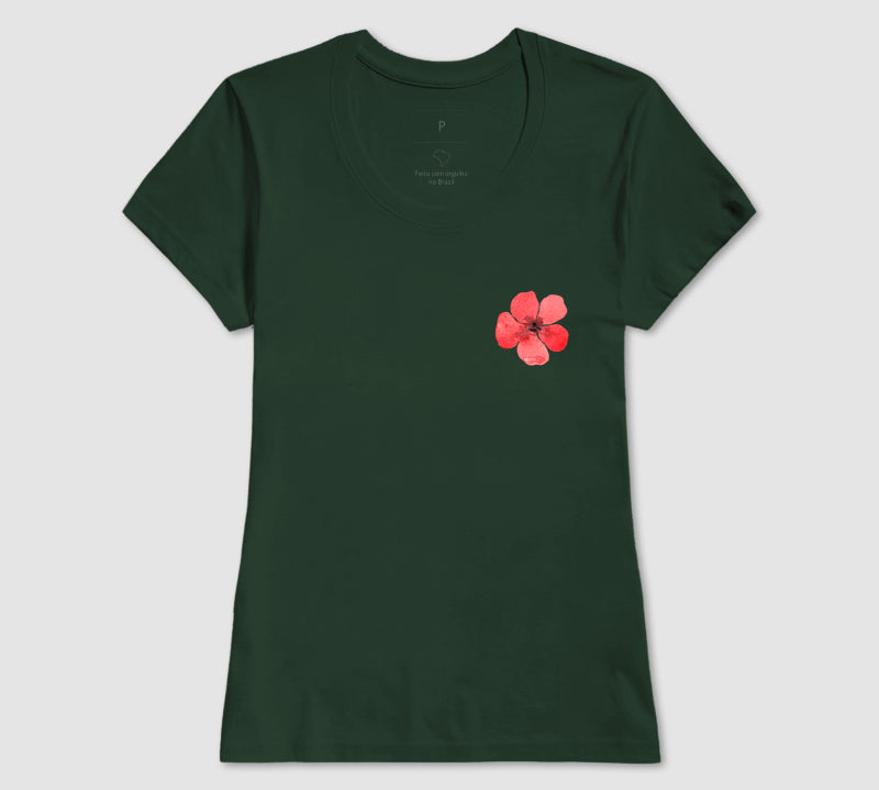 Camiseta Red Flower