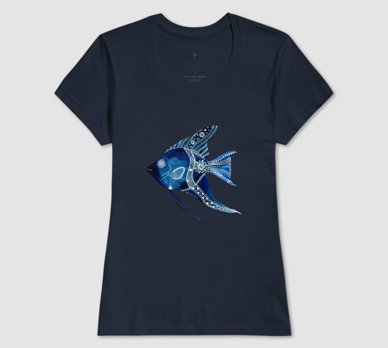 Camiseta Peixe Azul