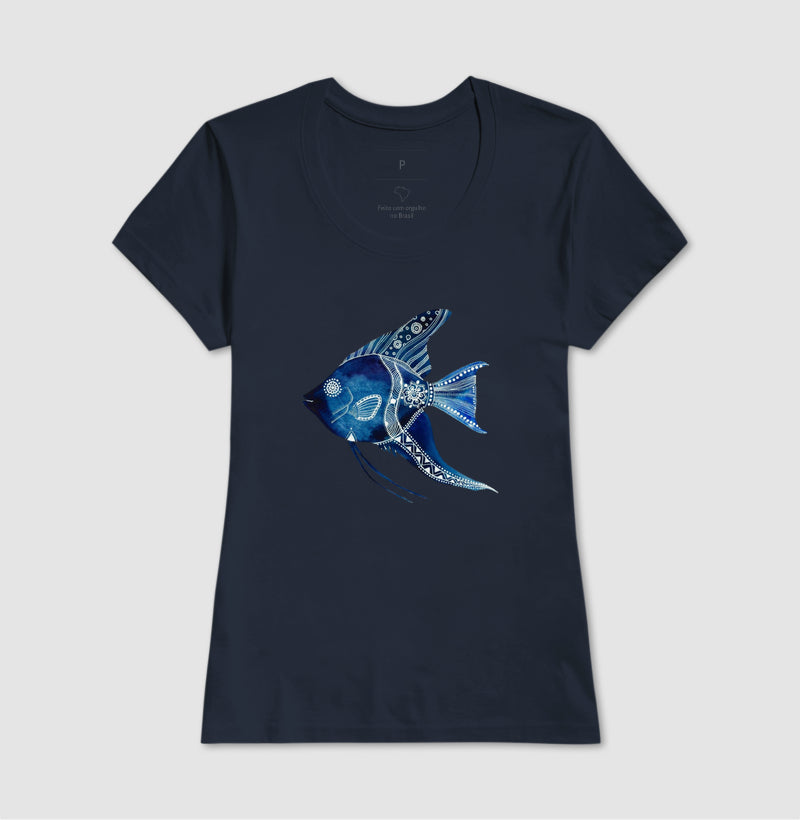 Camiseta Peixe Azul