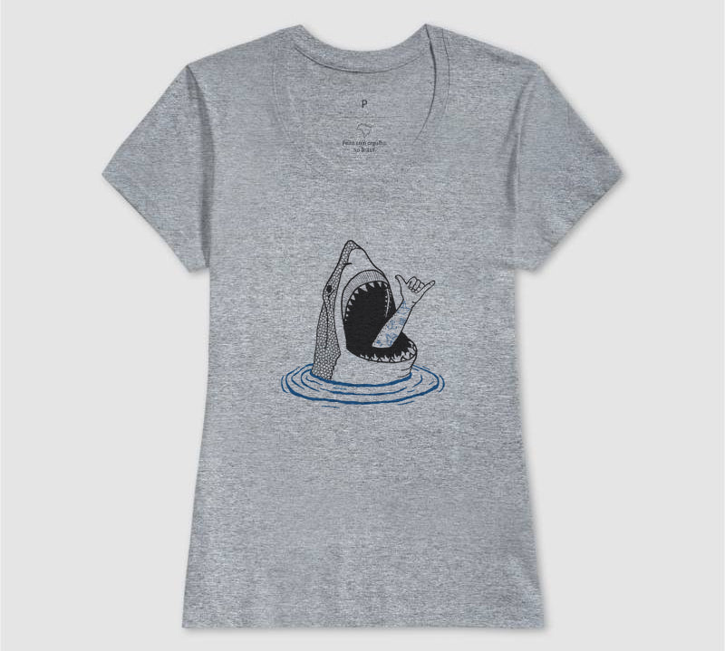 Camiseta Shark Loose